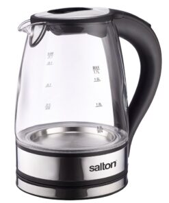 Salton - 1.7 Litre Cordless Glass Kettle