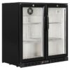 Salvadore Back Bar Cooler - Double Hinged Door