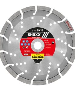 Samedia Diamond Blade 115mm Segm Ind Reinf. Concrete Long Life Shoxx Bx13