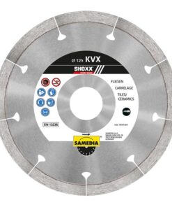 Samedia Diamond Blade 115mm Segmented Ind Granite & Porcelain Shoxx Kvx