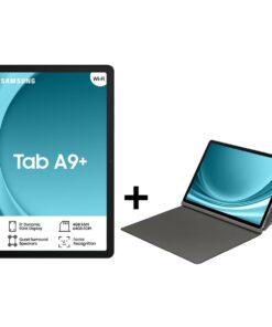 Samsung Galaxy Tab A9+ (X210) 11" 64GB WiFi Only Tablet + Black Book Cover