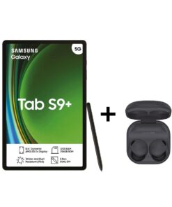 Samsung Galaxy Tab S9+ 5G (X816) 12.4" 256GB Tablet + Buds2 Pro