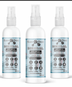San-O-Doc Anti-Inflammatory Cell Repairing Wound Care Spray 250 ml (3 Pack)