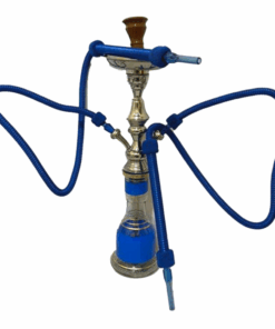 Santorini Hookah Pipe - 3 Pipe Large - Blue