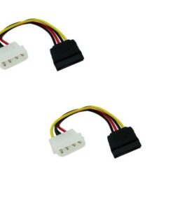 Satapower Cable - Molex to SATA - 2 Pack