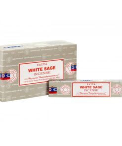 Satya Nag Champa White Sage Premium Incense Stick Box-12 Packet 15 gms Each