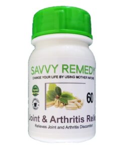 Savvy Remedy - Joint & Arthritis Relief - 60 Capsules