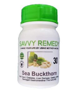 Savvy Remedy - Sea Buckthorn - 30 Capsules