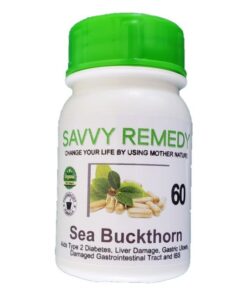 Savvy Remedy - Sea Buckthorn - 60 Capsules