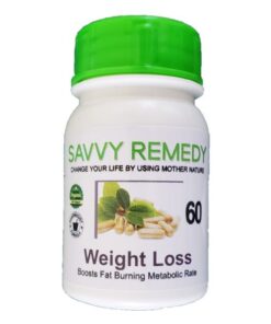 Savvy Remedy - Weight Loss - 60 capsules