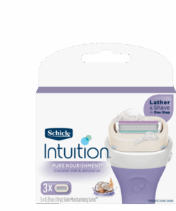 Schick Intuition Pure Nourishment Female Blades 3's
