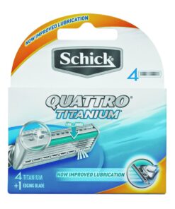 Schick Quattro Titanium Blades - 2 Packs Of 4