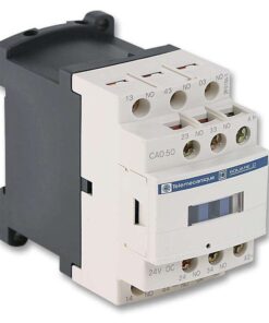 Schnieder, General Purpose Relay, CAD50, Power, 5PST-NO, 24 VDC, 10 A