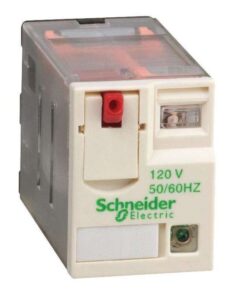 Schnieder, General Purpose Relay, Zelio RXM Series, 4PDT, 120 VAC, 6 A