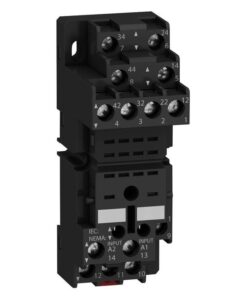 Schnieder, Relay Socket, DIN Rail, 14 Pins, 10 A, 250 VAC, RXM Series