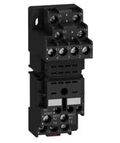 Schnieder, Relay Socket, RXM Series, DIN Rail, 14 Pins, screws