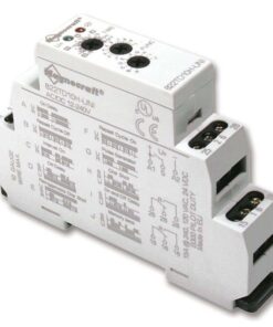 Schnieder, Time Delay Relay, 24 VDC, 0.1 s, 10 Days, 820 Series, DPDT, 15 A