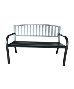 Seagull - Steel Bench Chair - Black