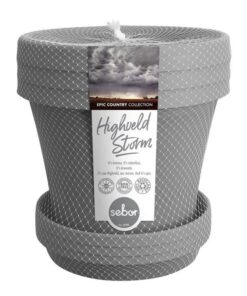 Sebor Epic Country 20cm Planter & Saucer Set Pack of 3