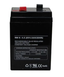 Securi-Prod Battery 6V 4.5AH SLA