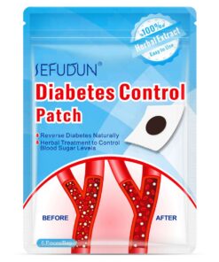 SEFUDUN Hypoglycemic Stickers Diabetes Treatment Sticker 6 Stickers / Pack - 2 Pack