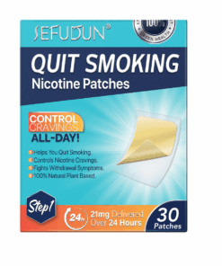 Sefudun Quit Smoking Patches, Nicotine Quit Smoking Plant Extract Patch - Step 1 -21mg