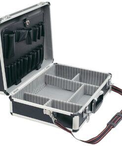 Senator   Black Aluminium Tool Case