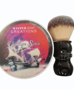 Shaving soap & shaving brush combo Vintage Spice