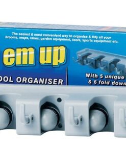 Shield - Hang 'Em Up Broom & Tool Organiser