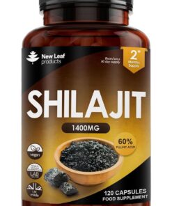Shilajit Capsules 1400mg 2 Month Supply