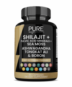 Shilajit + Fulvic Acid Minerals , Sea Moss, Ashwagandha, Tongkat Ali