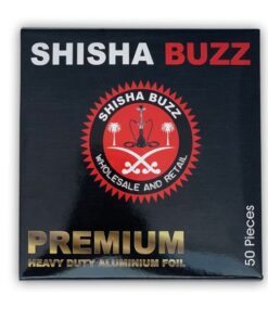 Shisha and Hookah Head Heavy Aluminum Foil - 50s