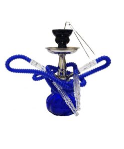 Shisha/ Hookah 2 Pipe - Blue
