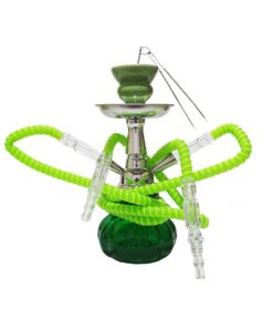 Shisha/ Hookah 2 Pipe - Green