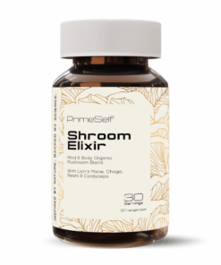 Shroom Elixir Capsules - Organic Mushroom Blend with Lions Mane - 60c