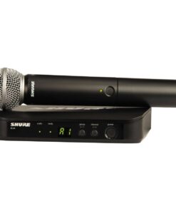 Shure BLX24E/SM58 - Single Handheld Wireless Microphone System