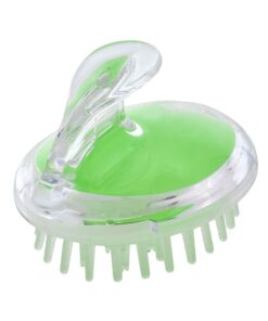 Silicone Scalp Shampoo Massage Brush - Green