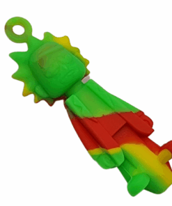 SiliDab Silicone Keychain Rick Pipe â Small