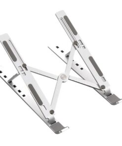 Silver Folding Bracket Laptop Stand