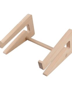 Simple Assemble Foldable Wooden Desktop Stand