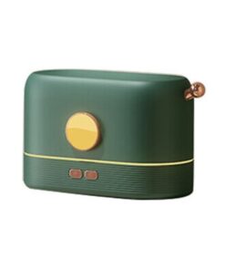 Simulation Flame Air Humidifier 250ml - USB Essential Oil Diffuser - Green