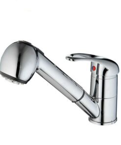 Single Handle Pull Out Sprayer Kitchen Sink Faucet