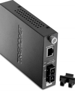 Single Mode SC Fiber 100Base-TX to 100Base-FX  Converter