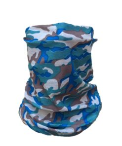 SKA Camo Tube Mask - Light Blue