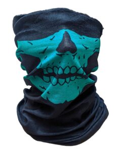SKA Skull Mask Neckwarmer Black & Green