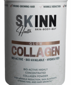 Skinn Health's-Collagen Glow 300: Primarily For Skin,Hair,Nails & Cellulite