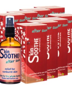 SkinSOOTHE After Sun (x8) - for Sunburn and Damaged Skin - 8x100ml