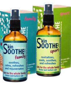 skinSOOTHE Combo (Family, Sport) - for Tired, Burning Feet, Legs - 2x100ml