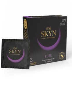 SKYN Elite Ultra-Thin Latex-Free Condoms 3s