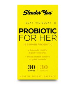 Slender You - Beat the Bloat Probiotic for her 30 tablets